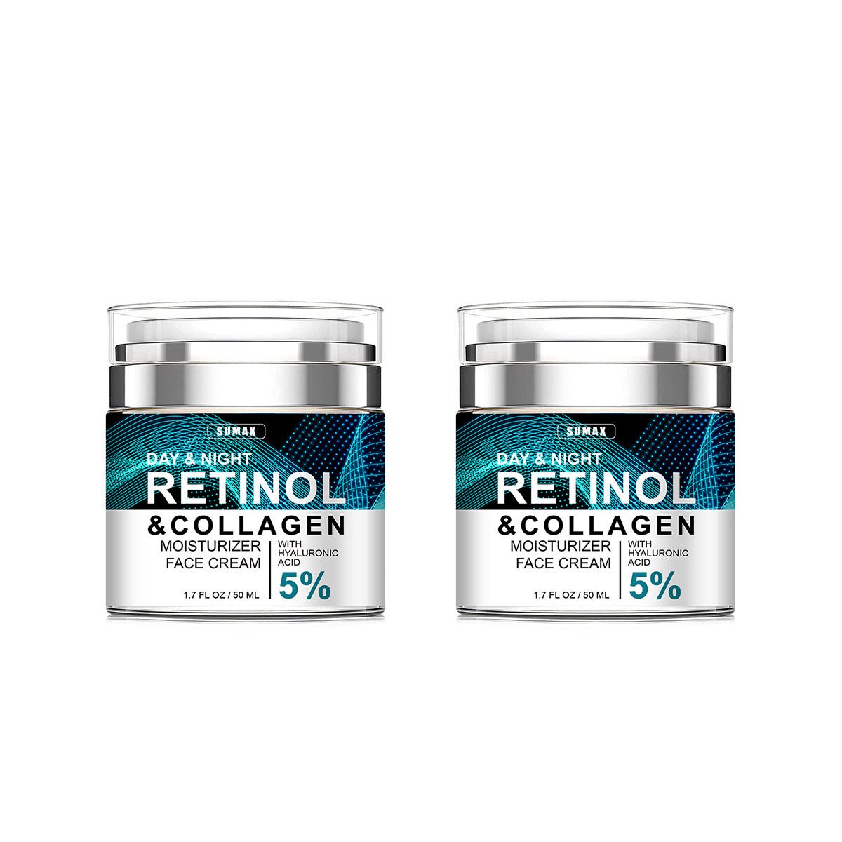 Advanced Retinol Collagen Cream For Face With 5 Hyaluronic Acid Anti - Aging Cream Anti Wrinkle Reduce Fine Lines Lifting And Firming Cream 24 - Hour Facial Care Suitable For All Skin Types - My Store