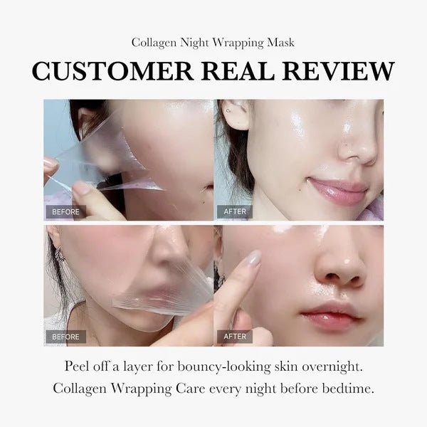 Collagen Night Wrapping Mask Collagen Sleep Mask - My Store