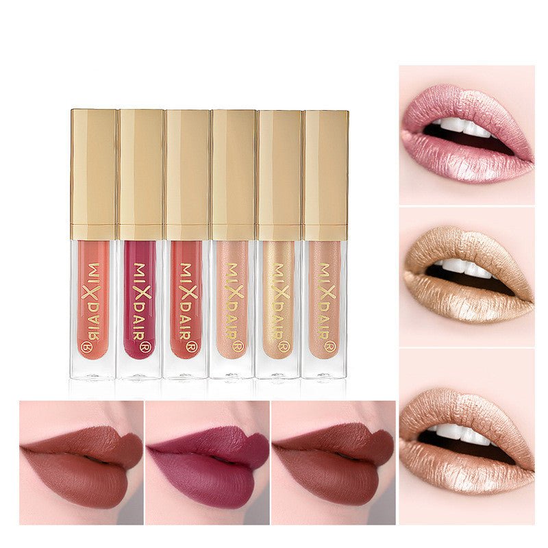 Matte high gloss lip gloss set - My Store